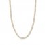 22" Figaro Chain Necklace 14K Two-Tone Gold Appx. 4.75mm