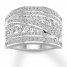 Diamond Anniversary Band 1-1/2 ct tw Round-cut 14K White Gold