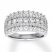 Diamond Anniversary Band 2 Carats tw 10K White Gold