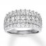 Diamond Anniversary Band 2 Carats tw 10K White Gold