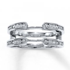 Previously Owned Enhancer 3/8 ct tw Diamonds 14K White Gold