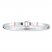 Bangle Bracelet Sterling Silver/14K Gold