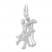 Dancing Couple Sterling Silver