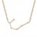 Cancer Zodiac Necklace 1/10 ct tw Diamonds 10K Yellow Gold