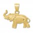 Elephant Charm 14K Yellow Gold