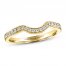 Adrianna Papell Diamond Wedding Band 1/6 ct tw Round-cut 14K Yellow Gold