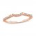 Diamond Wedding Band 1/20 ct tw Round-Cut 14K Rose Gold