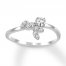 Diamond Ring 1/5 ct tw Round-cut 14K White Gold