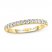 Adrianna Papell Diamond Wedding Band 3/8 ct tw 14K Yellow Gold