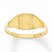 Women's Signet Ring 14K Yellow Gold