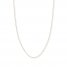 Ball Chain Necklace 14K Two-Tone Gold 24" Length