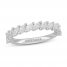 Neil Lane Premier Diamond Anniversary Ring 1 ct tw Marquise-Cut 14K White Gold