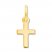 Cross Charm 14K Yellow Gold