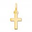 Cross Charm 14K Yellow Gold