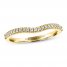 Adrianna Papell Diamond Wedding Band 1/8 ct tw Round-cut 14K Yellow Gold