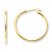 Hoop Earrings 14K Yellow Gold 25mm