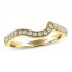 Adrianna Papell Diamond Wedding Band 1/4 ct tw Round-cut 14K Yellow Gold