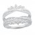 Diamond Enhancer Band 3/8 ct tw Round-cut 14K White Gold