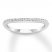 Diamond Wedding Band 1/5 ct tw Round-cut 14K White Gold