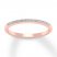 Diamond Wedding Band 1/15 ct tw Round-cut 10K Rose Gold