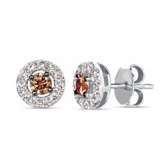 Le Vian Diamond Earrings 1/2 ct tw 14K Vanilla Gold