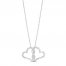 Hallmark Diamonds Heart Necklace 1/15 ct tw Sterling Silver