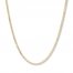 20 Curb Chain Necklace 14K Yellow Gold Appx. 2.7mm