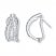 Diamond Earrings 1/2 carat tw Sterling Silver