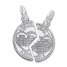 Mizpah Charm Sterling Silver