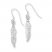 Feather Earrings Sterling Silver