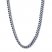 Men's Foxtail Chain Necklace Stainless Steel 18"