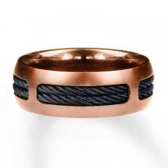 Wedding Band Stainless Steel Ion-Plating