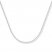 Cable Chain Necklace 14K White Gold 30" Length