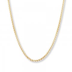 Box Chain 14K Yellow Gold 20" Length