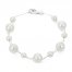 Cultured Pearl Bracelet Sterling Silver 7.5"