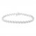 Diamond Bracelet 1 ct tw 10K White Gold 7"