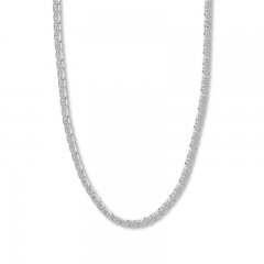 20" Mariner Link Chain 14K White Gold 5.6mm