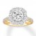 Neil Lane Engagement Ring 2-3/4 ct tw Diamonds 14K Yellow Gold