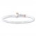 Bangle Bracelet Sterling Silver 14K Rose Gold