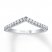 Leo Diamond Wedding Band 1/4 ct tw Round-cut 14K White Gold