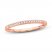 Diamond Wedding Band 1/15 ct tw Round-cut 14K Rose Gold