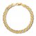 Men's Link Bracelet 14K Two-Tone Gold 8.5" Length