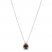 Le Vian Quartz & Diamond Necklace 1/8 ct tw 14K Vanilla Gold 18"