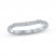 Monique Lhuillier Bliss Diamond Wedding Band 1/5 ct tw Round-cut 18K White Gold