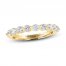 Adrianna Papell Diamond Wedding Band 7/8 ct tw Round-cut 14K Yellow Gold