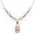 Le Vian Chocolatier Morganite Necklace 3/4 ct tw Diamonds 14K Strawberry Gold