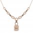 Le Vian Chocolatier Morganite Necklace 3/4 ct tw Diamonds 14K Strawberry Gold