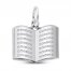 Book Charm Sterling Silver