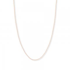 16" Textured Rope Chain 14K Rose Gold Appx. 1.05mm