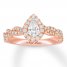 Neil Lane Engagement Ring 3/4 ct tw Diamonds 14K Rose Gold